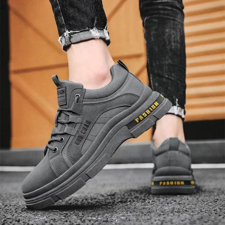 Levoire | Baskets en cuir pour hommes – Style urbain et confort maximal