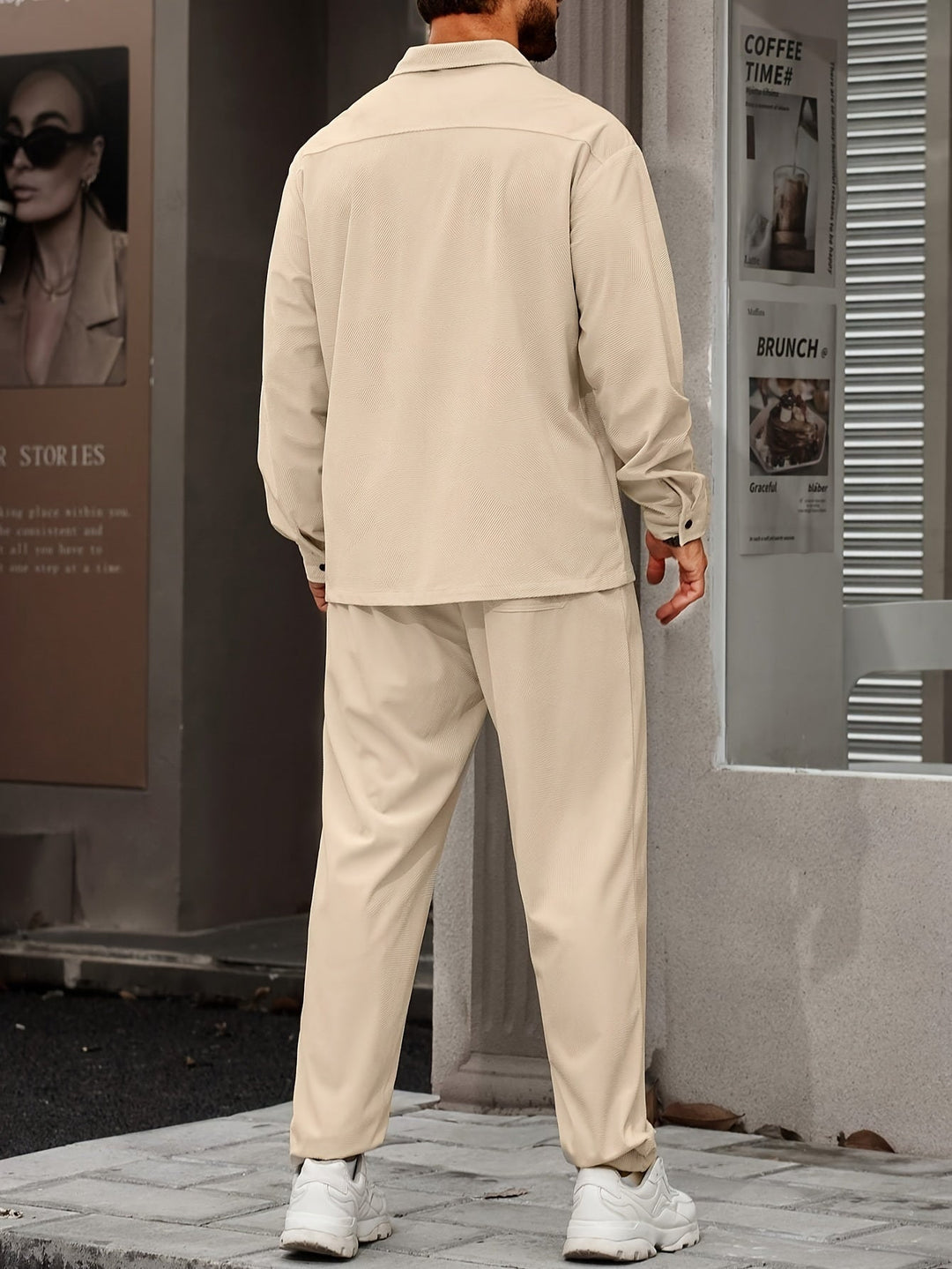Levoire | Rennokka Accessoires D'Été Pour Hommes, Avec Une Chemise Inversée Et Un Pantalon