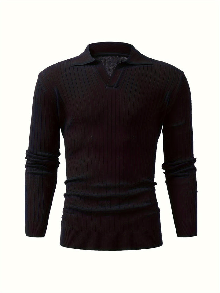 Levoire | Chemise Tricot Rayée À Manches Longues