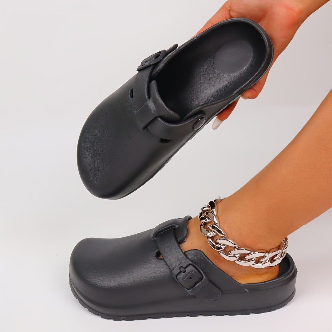 Levoire | Sabots Femme À Semelle Douce Noir