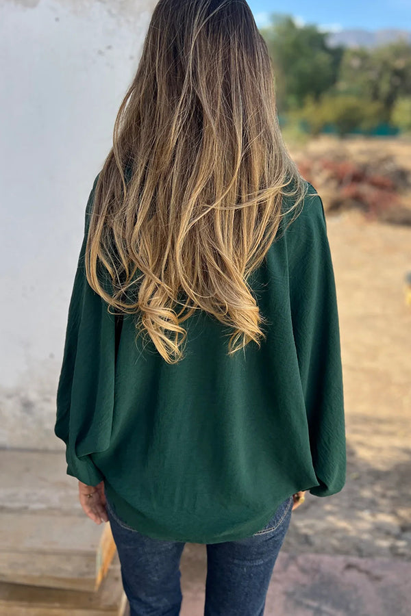 Levoire | Haut En Bouton Batwing À Coupe Décontractée