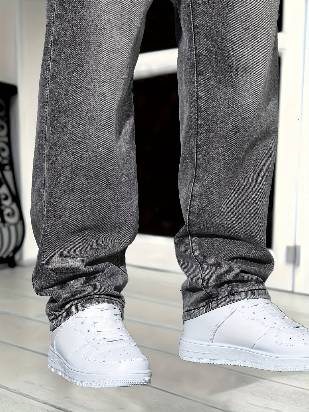 Levoire | Jeans En Denim Classiques À Coupe Droite