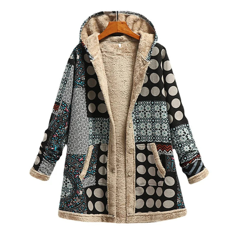Levoire | Veste À Capuche Vintage Multicolore 2