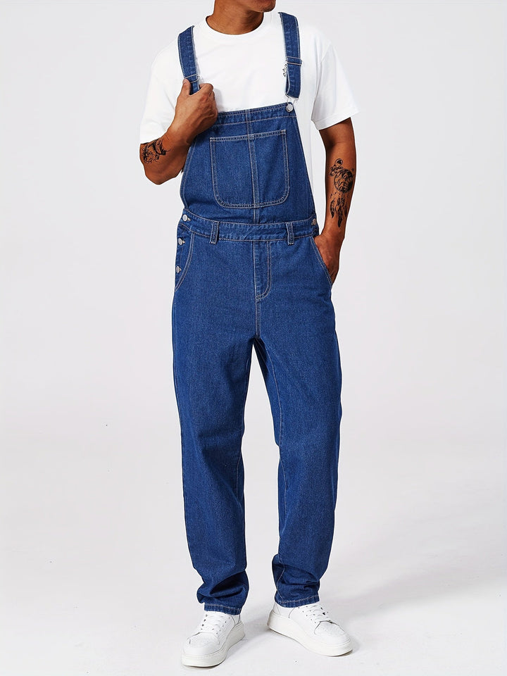 Levoire | Pantalons Salopette En Jean Pour Public À Bretelles Réglables