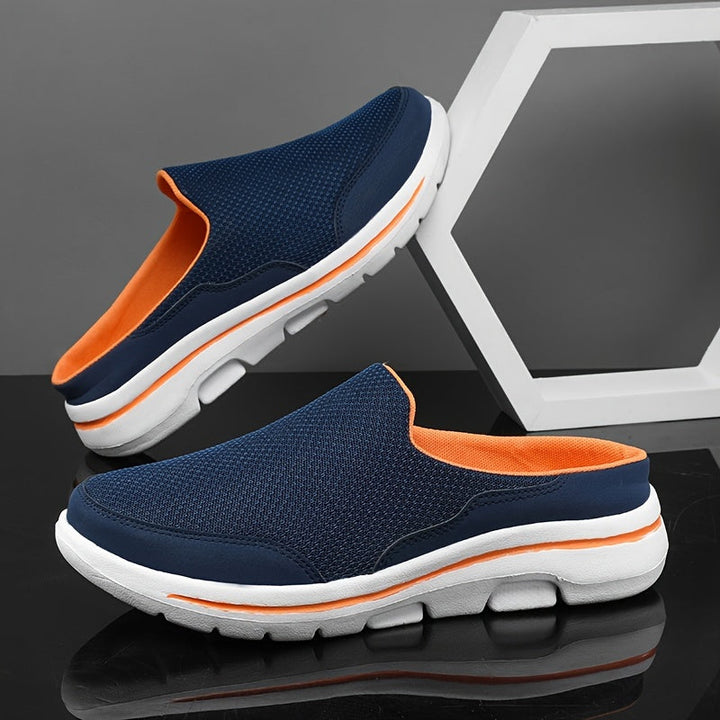 Levoire | Chaussures En Tricot Pour Hommes Bleu