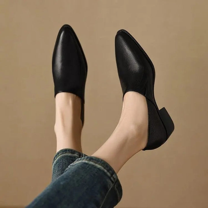 Levoire | Mocassin À Talon Noir