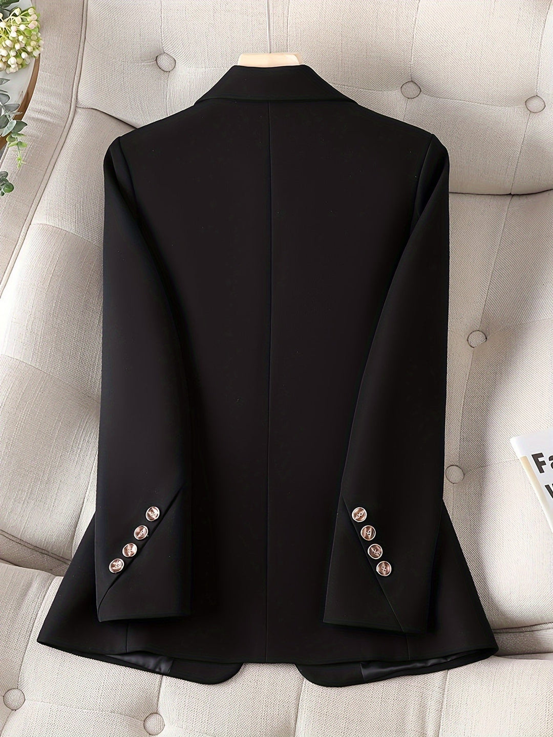 Levoire | Blazer Élégant Avec Col Et Bouton