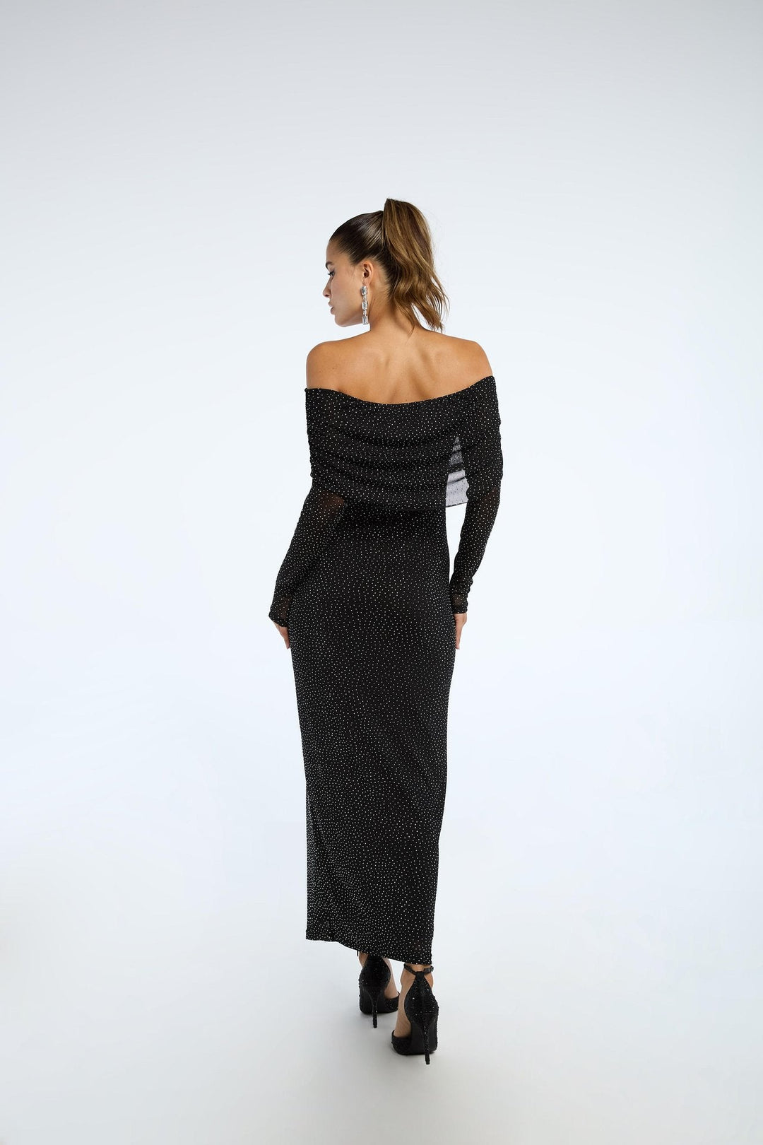 Levoire | Robe Maxi Épaule Dénudée