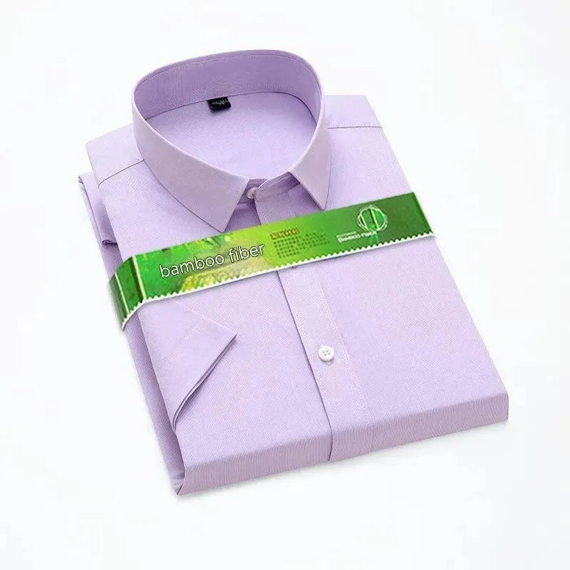 Levoire | Chemise pour hommes en viscose de bambou unie