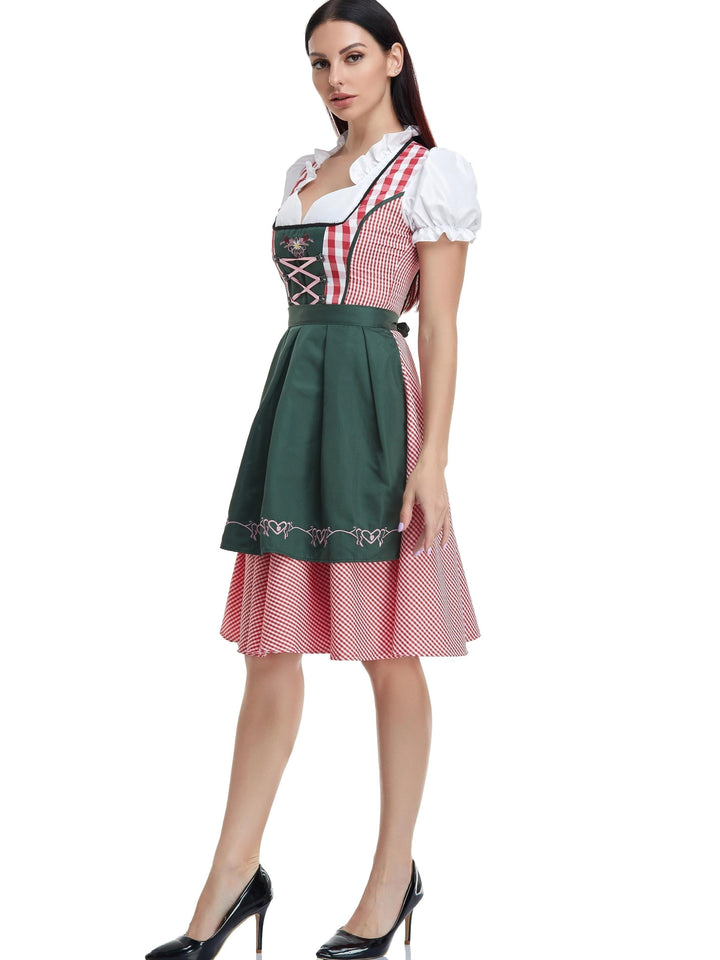 Levoire | Dirndl De La Fête D'Oktoberfest Baijerin Vert olive