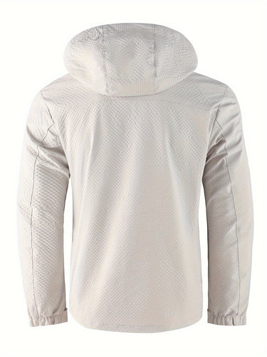 Levoire | Veste Pour Hommes Avec Capuche Protégée Des Intempéries Pour Toutes Les Conditions Météo
