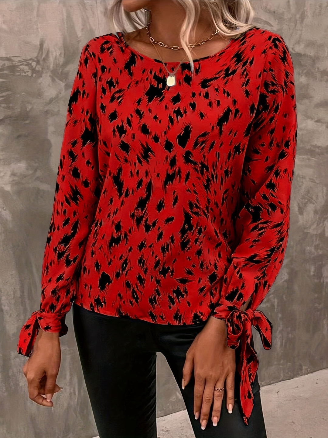 Levoire | Robe D'Hiver Adaptée Et Élégante Rouge
