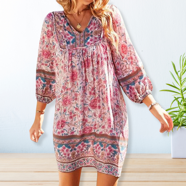 Levoire | Robe Boho Locker Rosa