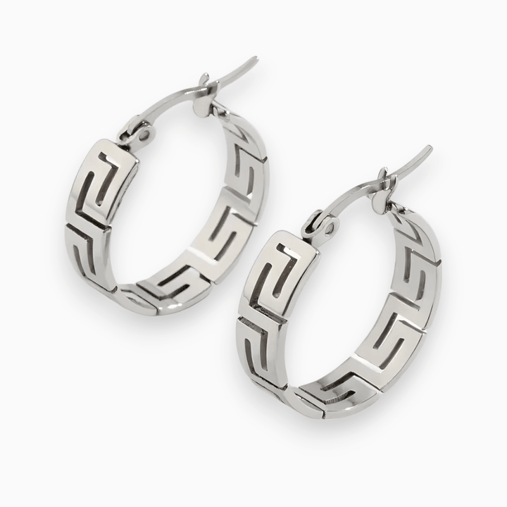 Levoire | Boucles D'Oreilles Vintage Étincelante Céleste Argent