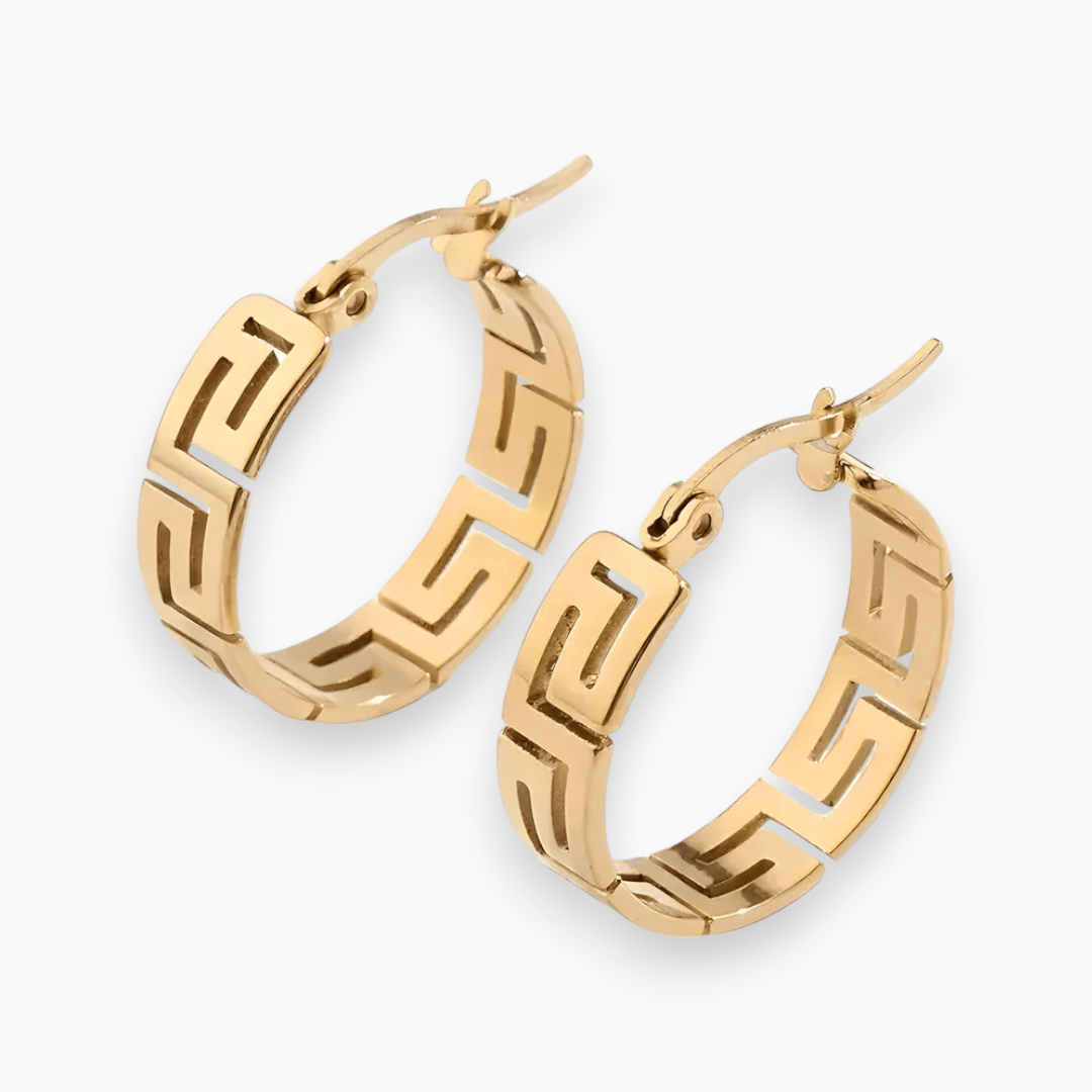 Levoire | Boucles D'Oreilles Vintage Étincelante Céleste Ou