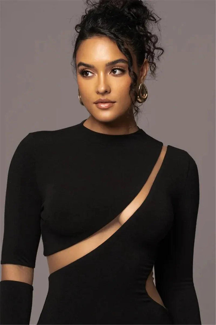Levoire | Top Tendances Détails Mesh Robe