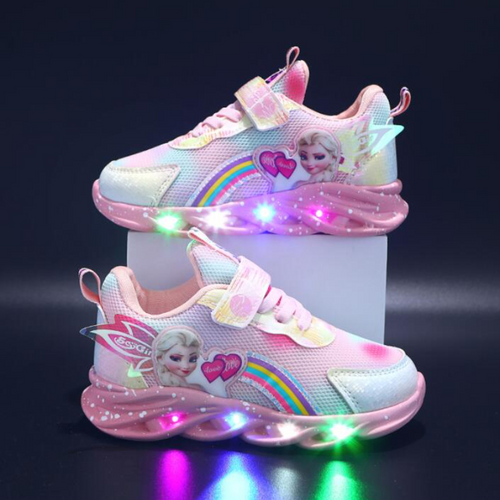 Femmes Baskets Brillantes