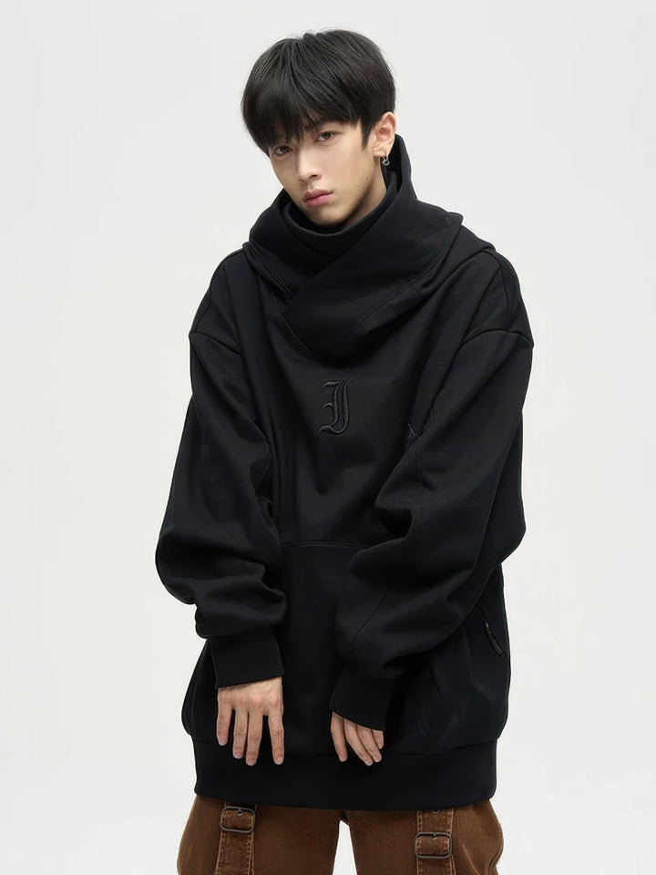 Levoire | Sweat À Capuche Ninja Collegepaida Confortable Et Tendance Noir