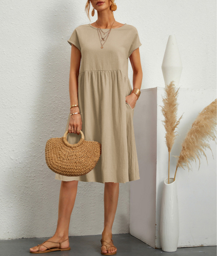 Levoire | Robe D'Été Midi Basique