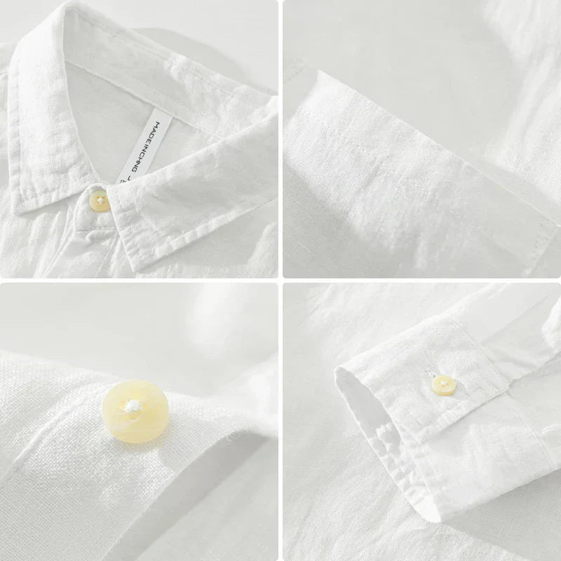 Levoire | Chemise En Lin Confortable Hommes