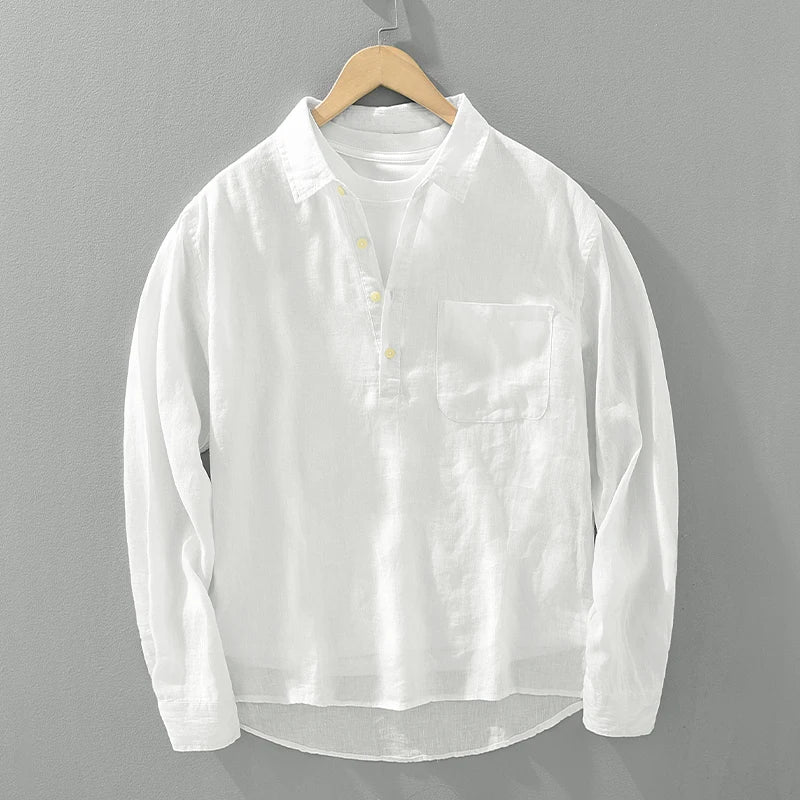 Levoire | Chemise En Lin Confortable Hommes