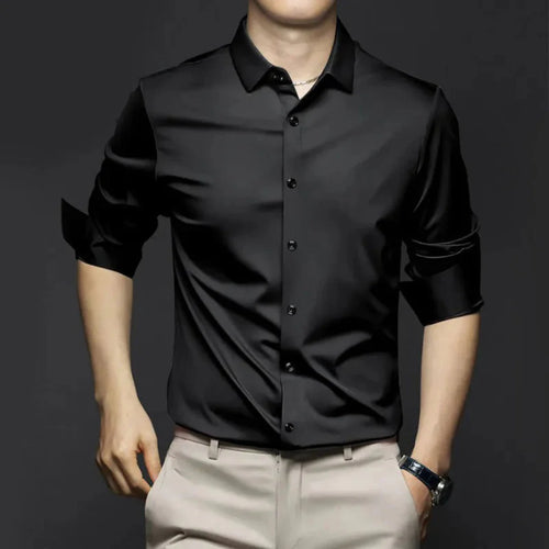 Levoire | Chemise Élégante à Manches Longues Boutonnée
