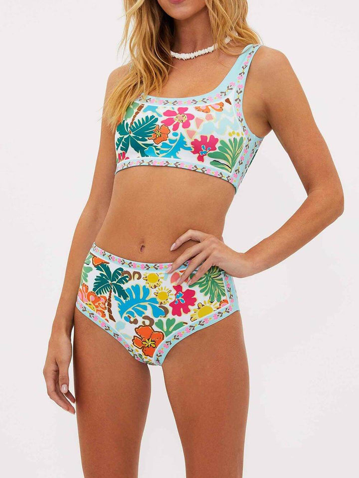 Levoire | Soutiens-gorge Bikinis fleuris Stretch