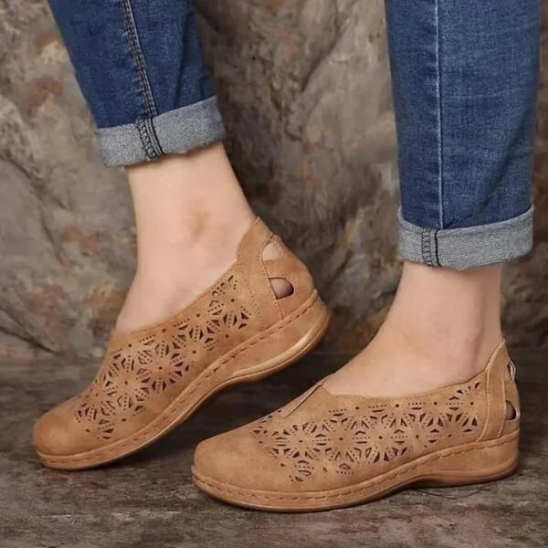 Levoire | Chaussures à élastique Braun