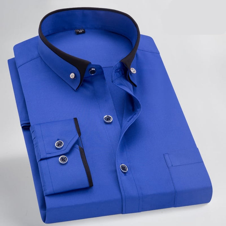 Levoire | à manches longues Marvin pour un style intemporel Bleu
