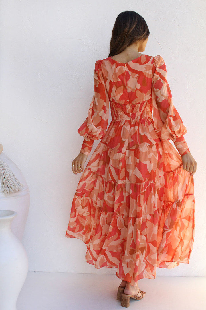 Levoire | Robe À Enrouler Avec Motif Floral Pour Femmes
