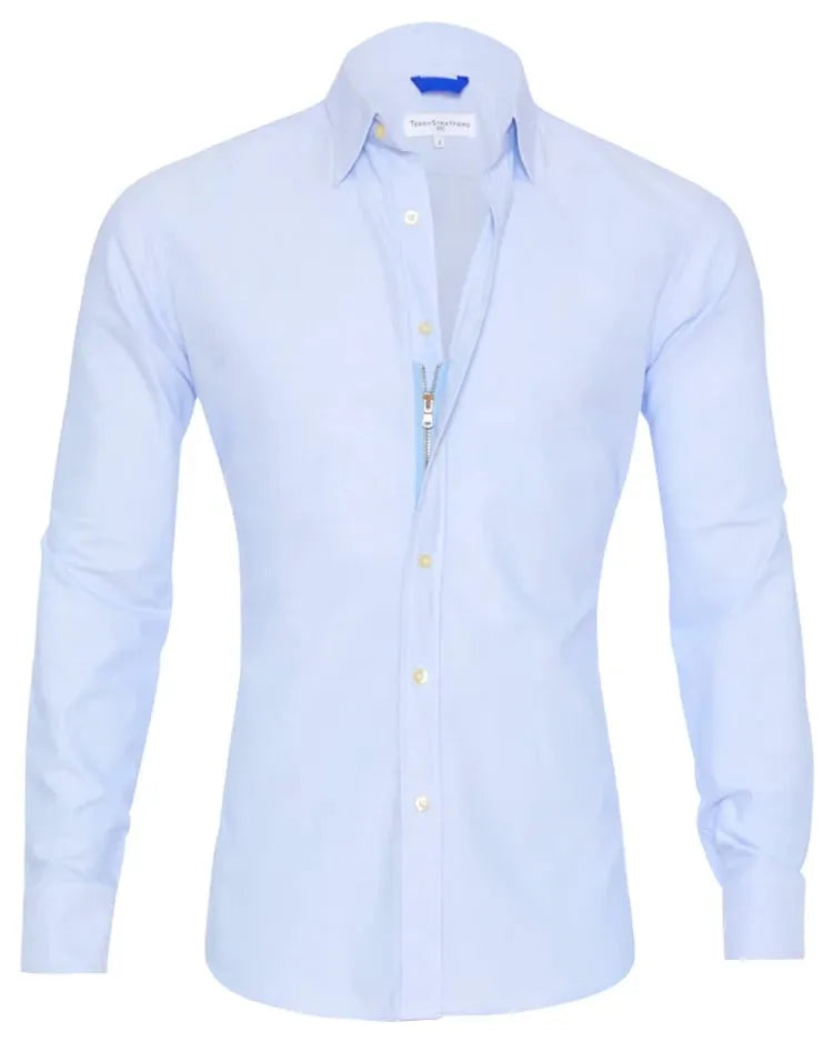 Levoire | Chemise Extensible Avec Fermeture Éclair