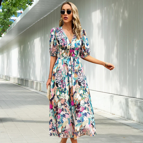 Levoire | Robe d'été légère avec imprimé floral