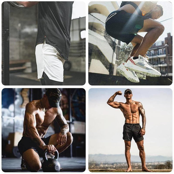 Levoire | Vêtements De Sport Shorts Courts Pour Hommes