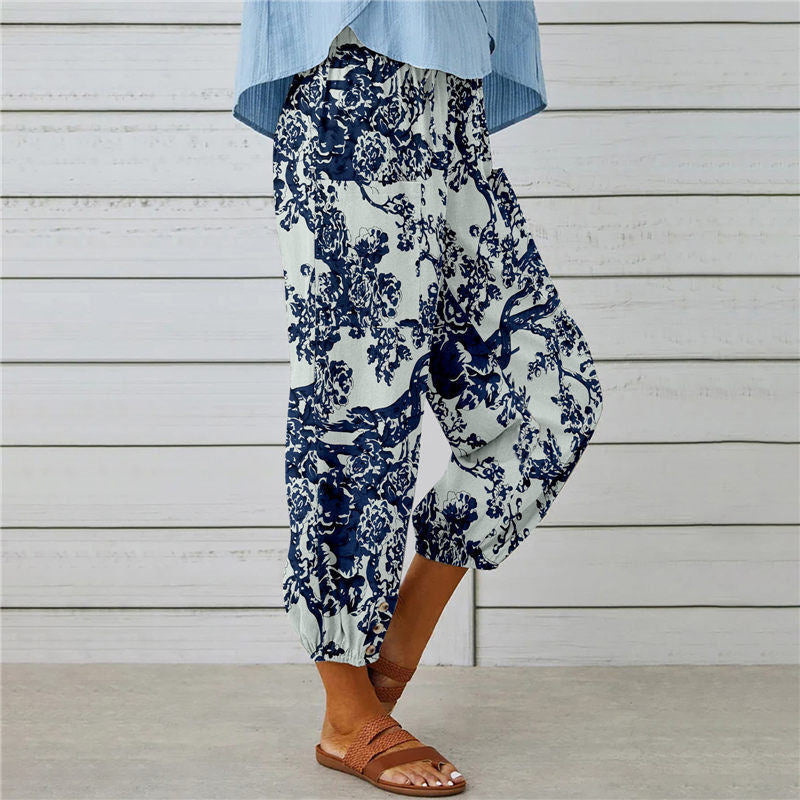 Levoire | Pantalon Imprimé Vintage