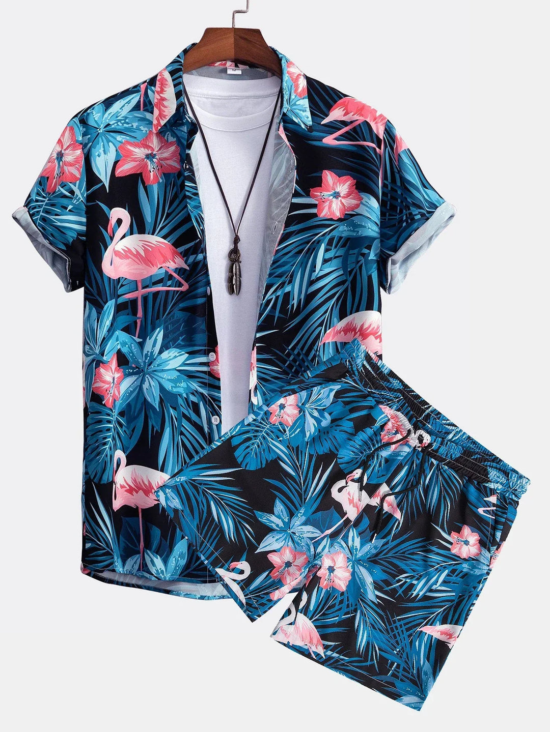 Levoire | Chemise Et Shorts Noir