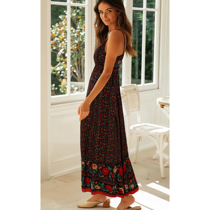 Levoire | Robe d'été sans manches maxi pour femmes