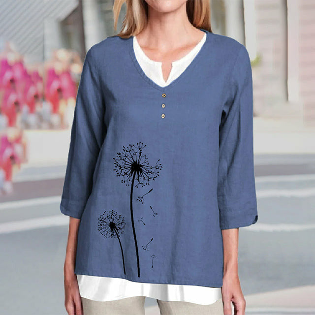 Levoire | Blouse Avec Imprimé De Pissenlit
