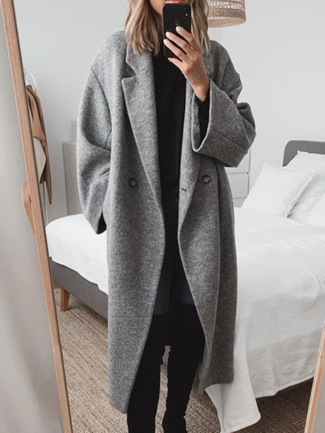 Levoire | Manteau D'Automne Gris