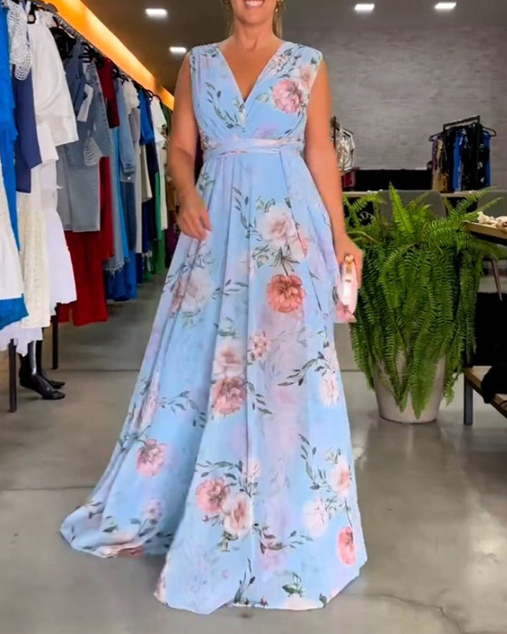 Levoire | Robe Élégante Midi avec Décolleté