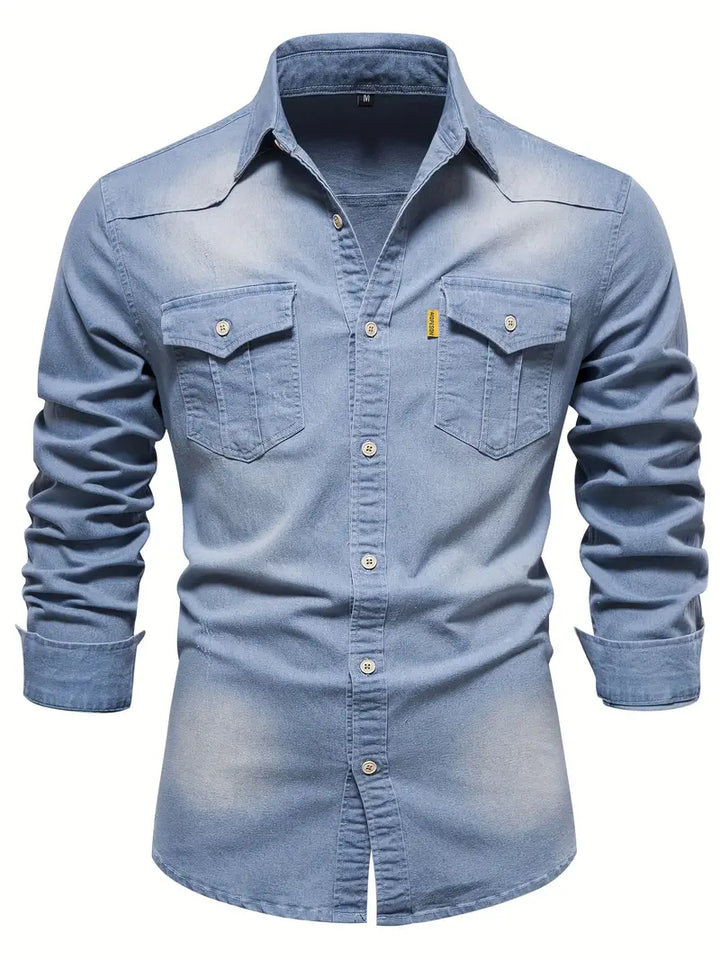 Levoire | Chemise En Denim bleu ciel