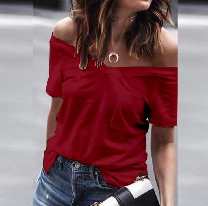 T-shirt femme à épaules dénudées Levoire