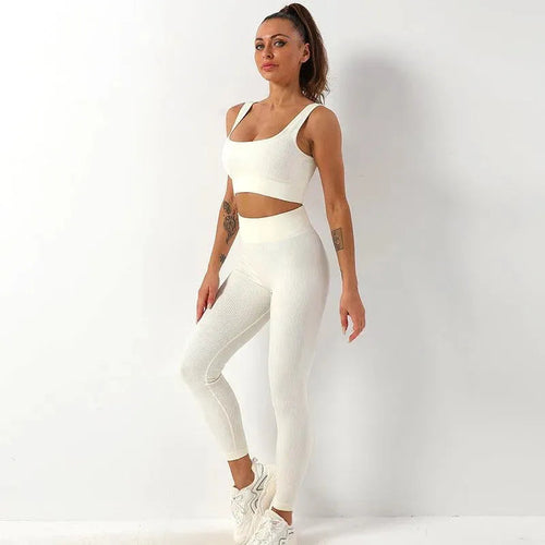Levoire | Pantalons de yoga associés à un débardeur de yoga