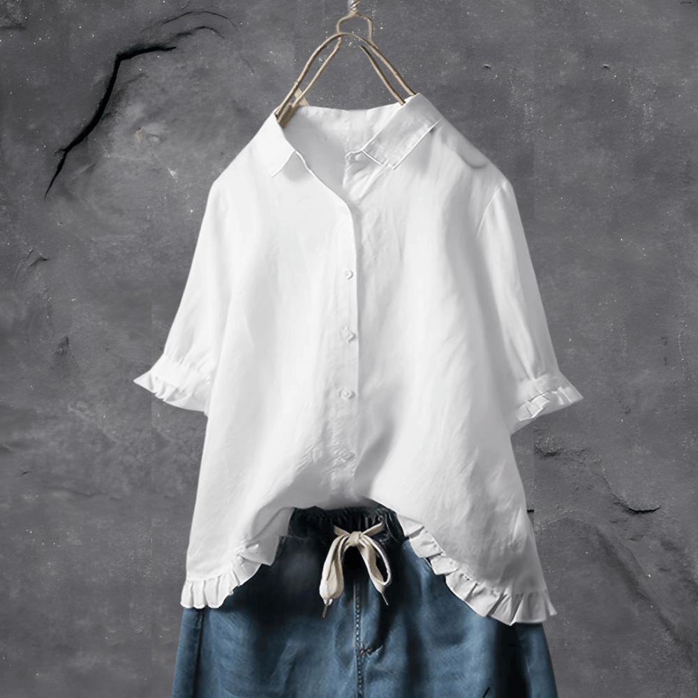 Levoire | Chemise en coton élégante Blanc