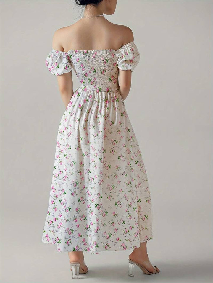 Levoire | Robe Avec Charme Froncé Et Nœud À L'Avant