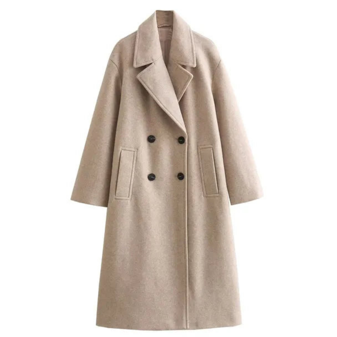 Levoire | Manteau Trench Élégant - Hiver Beige
