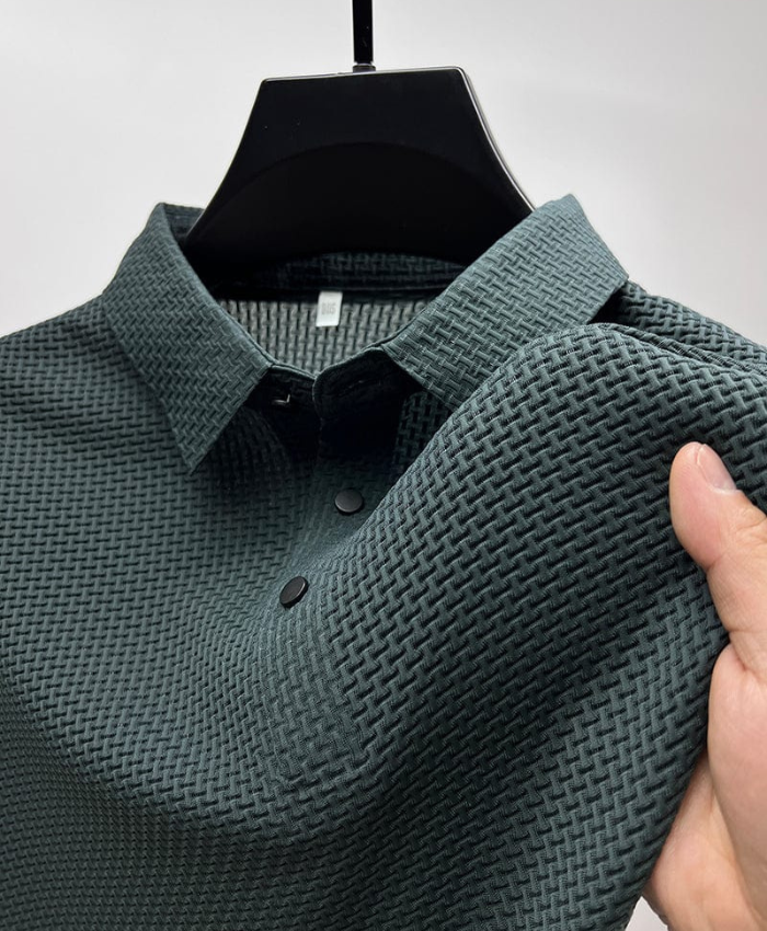 Levoire | No Polo Manches Courtes FR Hommes Vert foncé