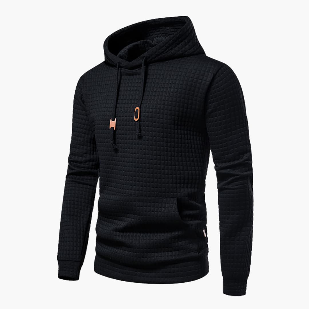 Levoire | Sweat à capuche élégant et confortable Noir