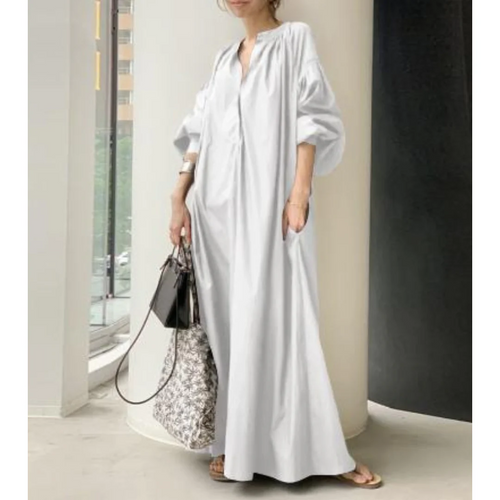 Levoire | Robe Maxi à Manches Longues Pour Femmes