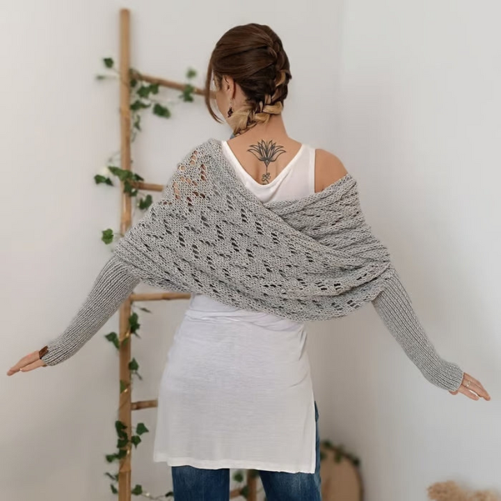 Levoire | Écharpe tricot boho pour femmes, flatteuse et confortable pour les femmes