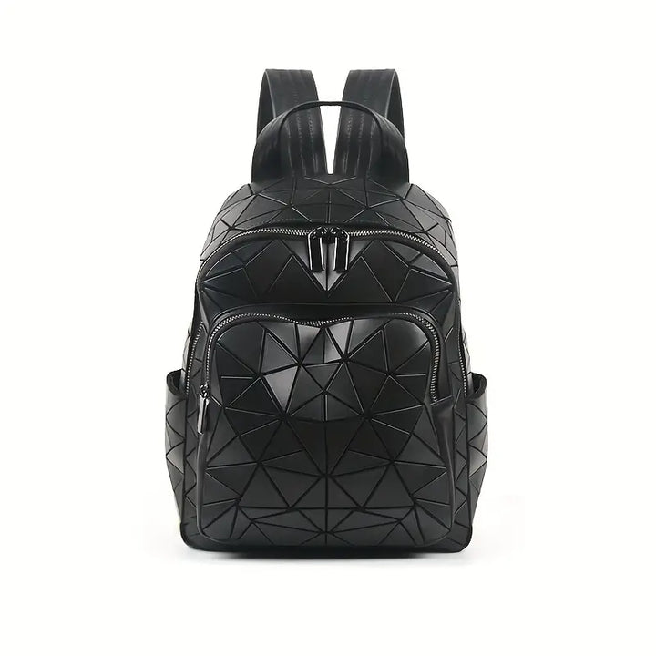 Levoire | Sac De Voyage Géométrique À Grande Mode Noir
